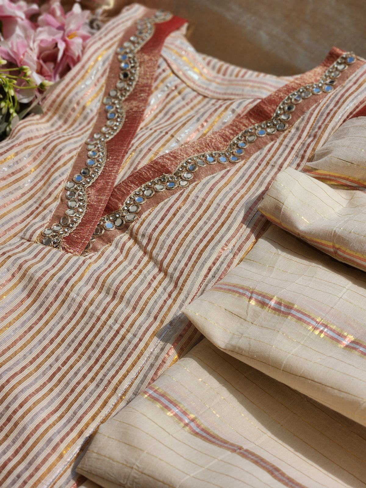 The Subtle Shimmer Suit