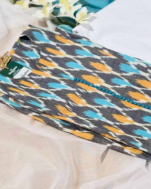 Aarohi Ikat Suit Set