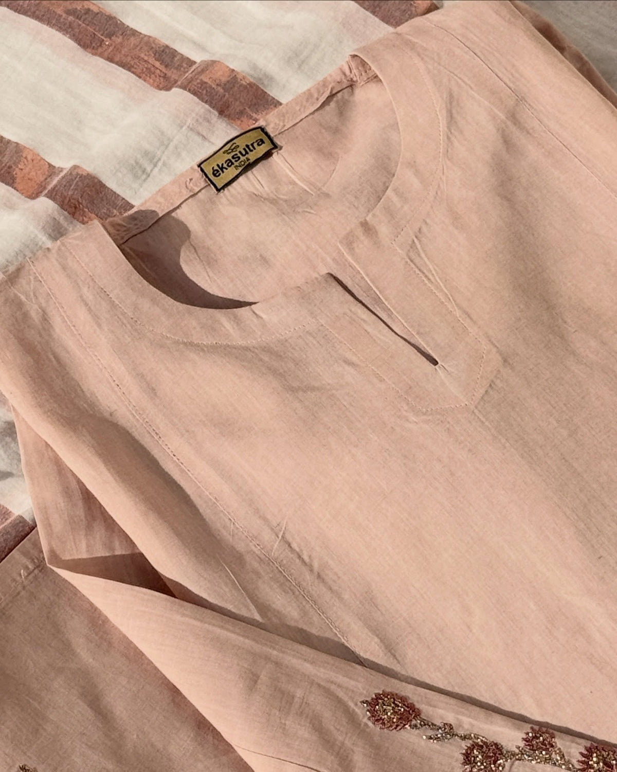 Blush Bloom Cotton Suit Set