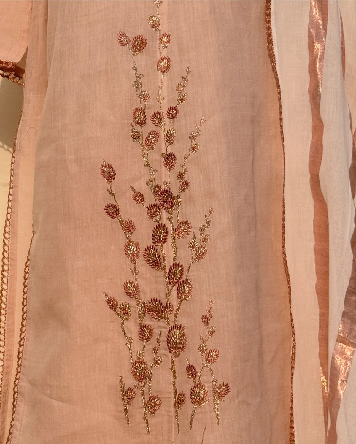 Blush Bloom Cotton Suit Set