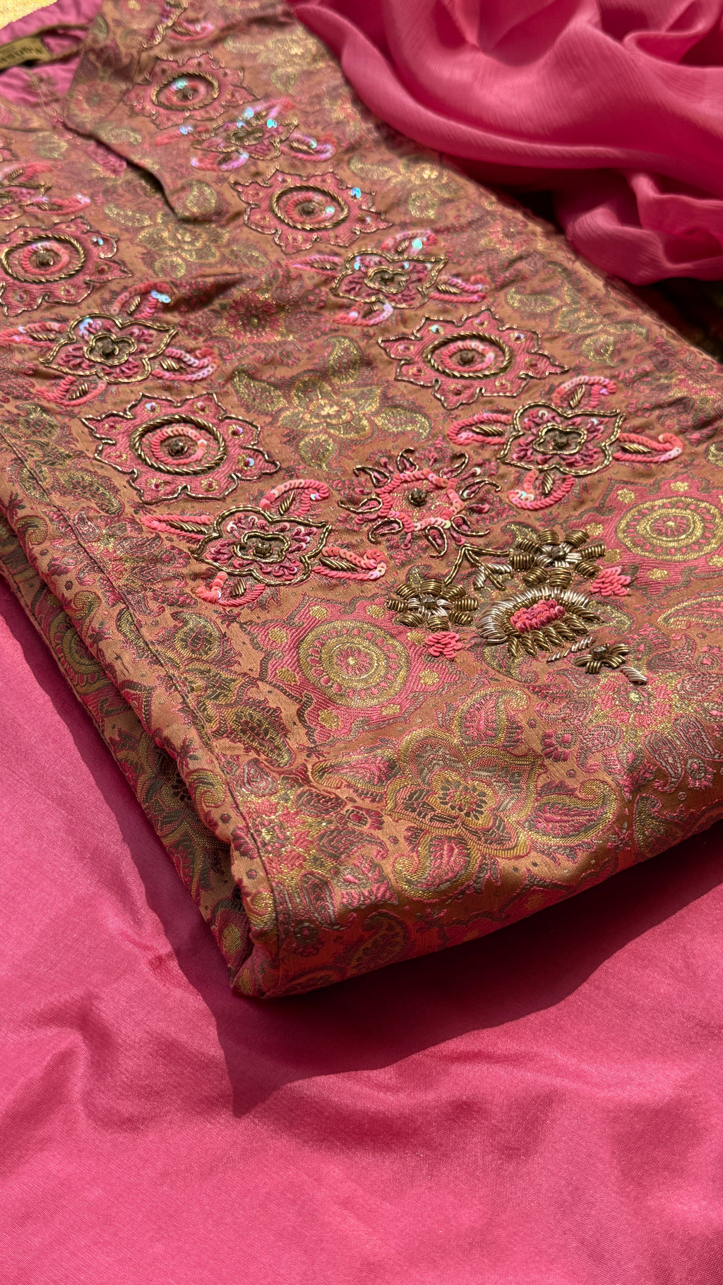 Banarasi Zardozi Kurta Set