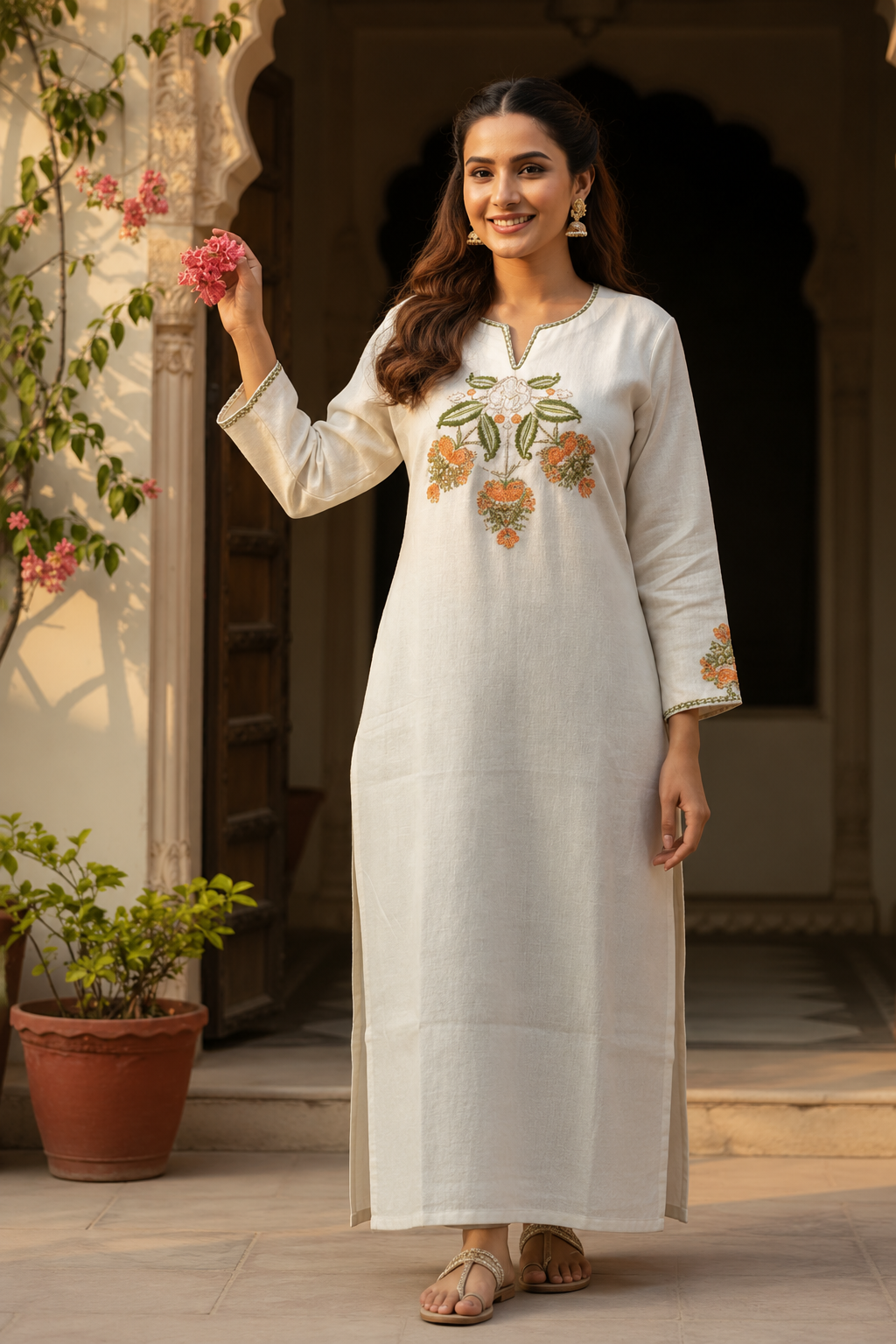 IVORY GARDEN CO-ORD SET