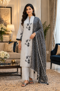 Monochrome Bloom Suit Set