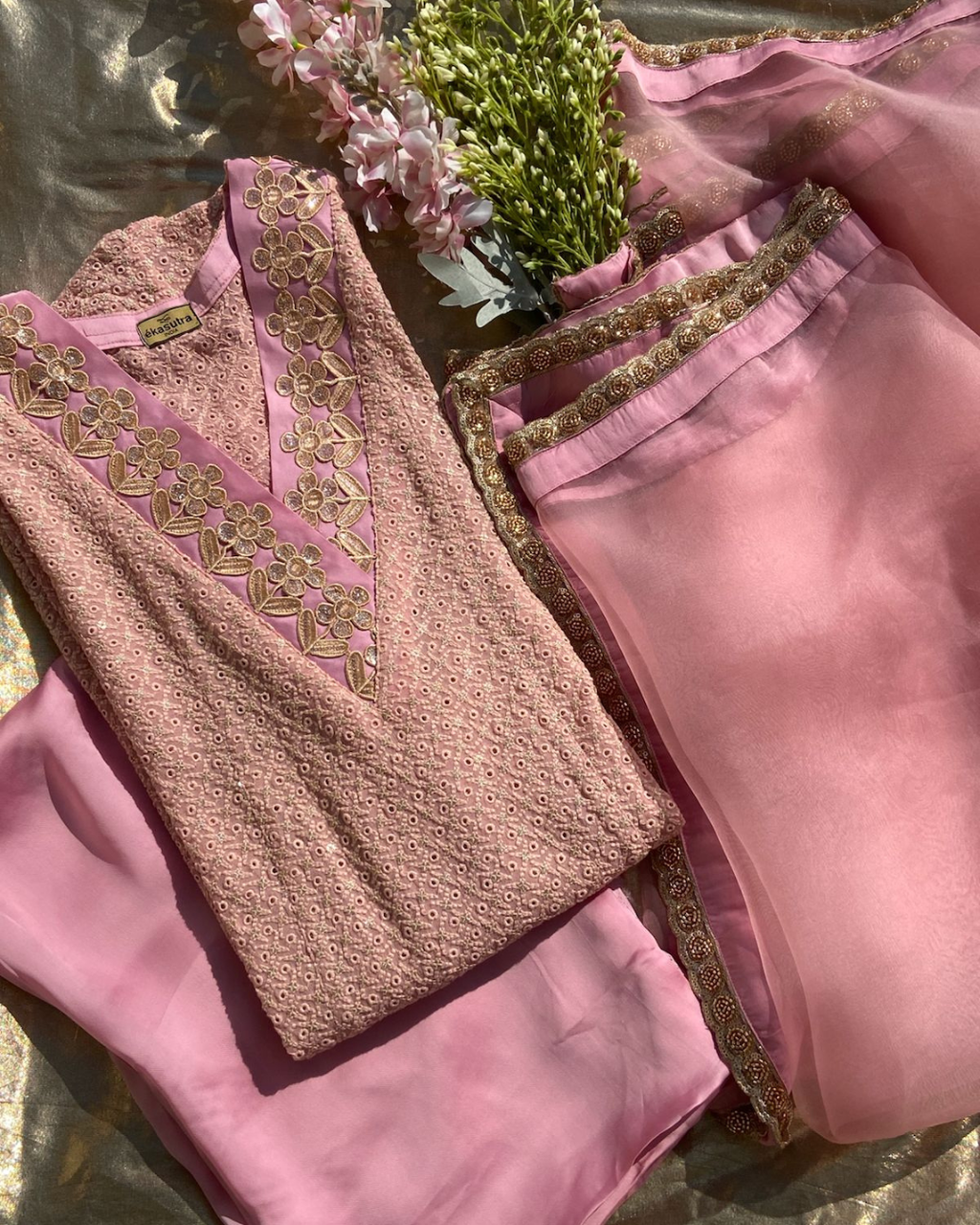 ROSE ELEGANCE SUIT- BLUSH PINK