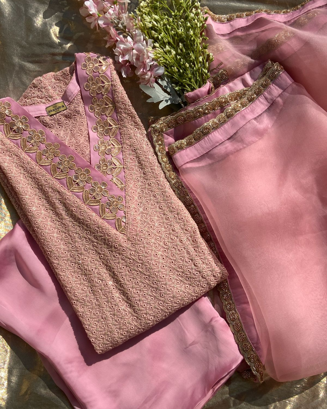 ROSE ELEGANCE SUIT- BLUSH PINK