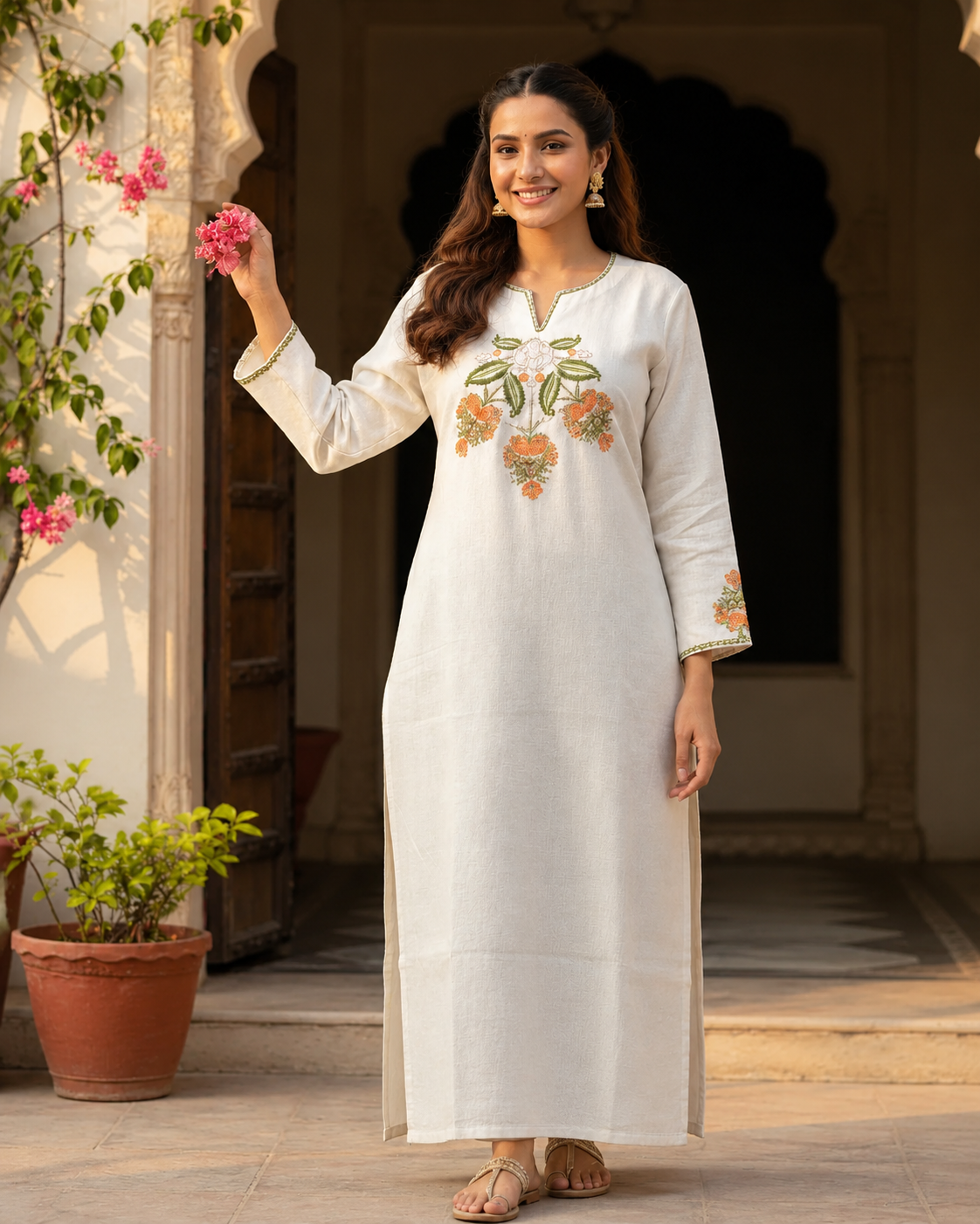 Ivory Garden Co-ord Set