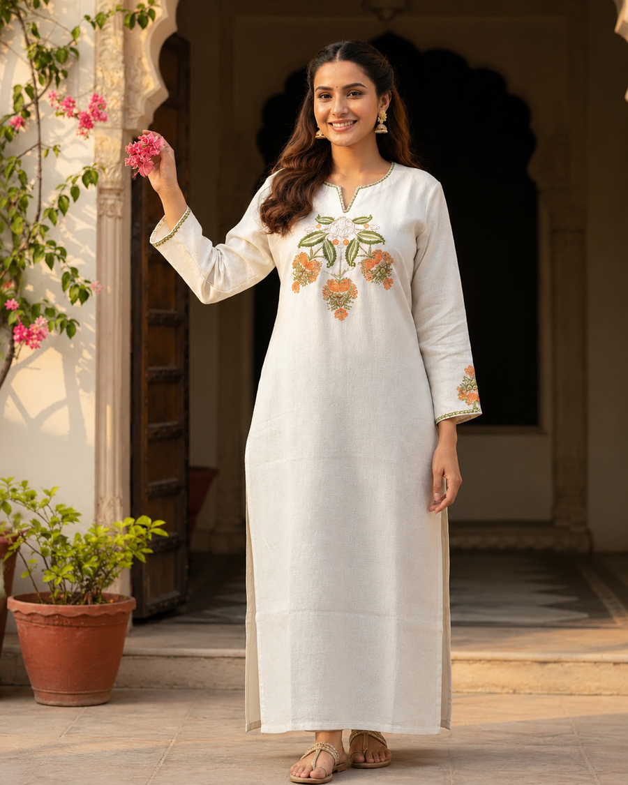 Ivory Garden Co-ord Set