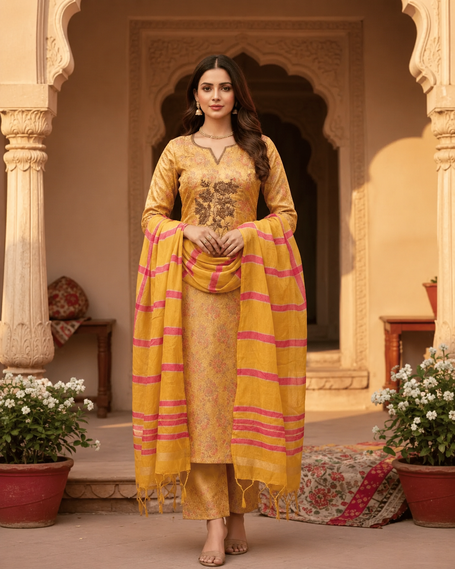Banarasi Zardozi Majesty