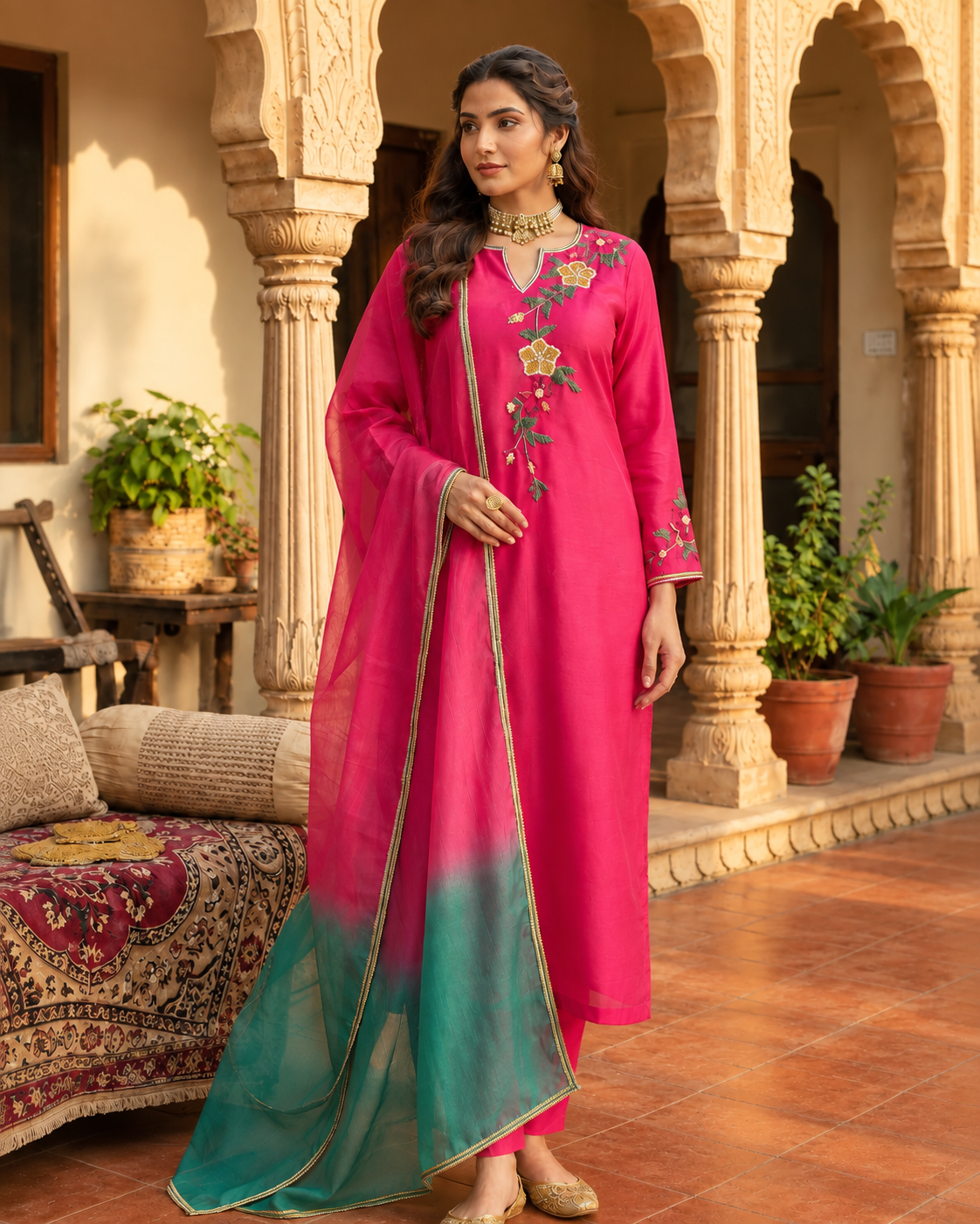 Zeenat Blossom Suit